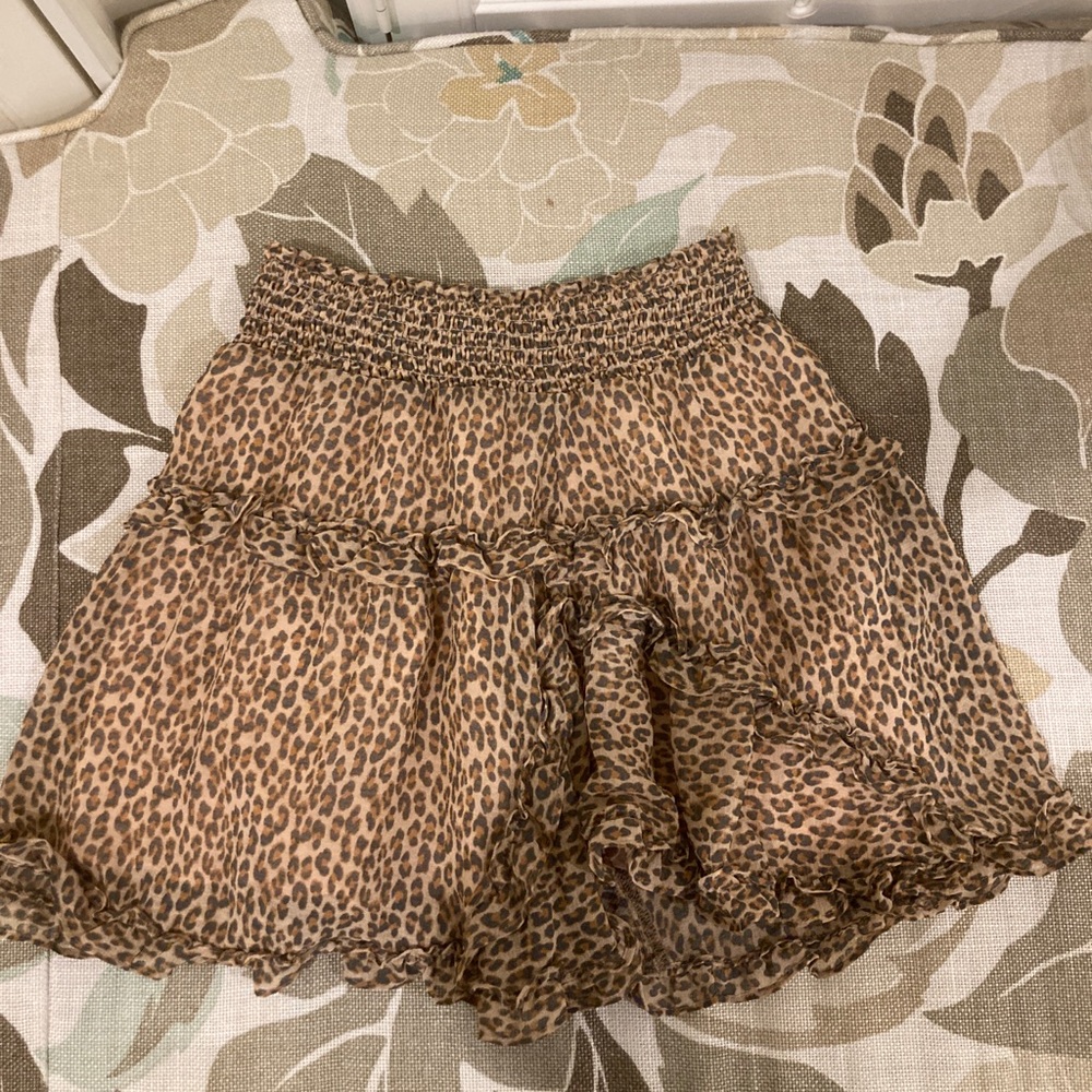 Urban Outfitters Cheeta Print Skirt